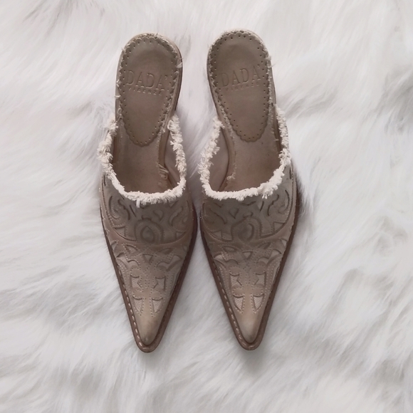 🌟HP x3🌟DADA Firenze~Italian Leather Mules - Picture 2 of 12